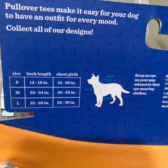 NWT Dog t shirt size large "Favorite family member.." - Picture 5 of 5